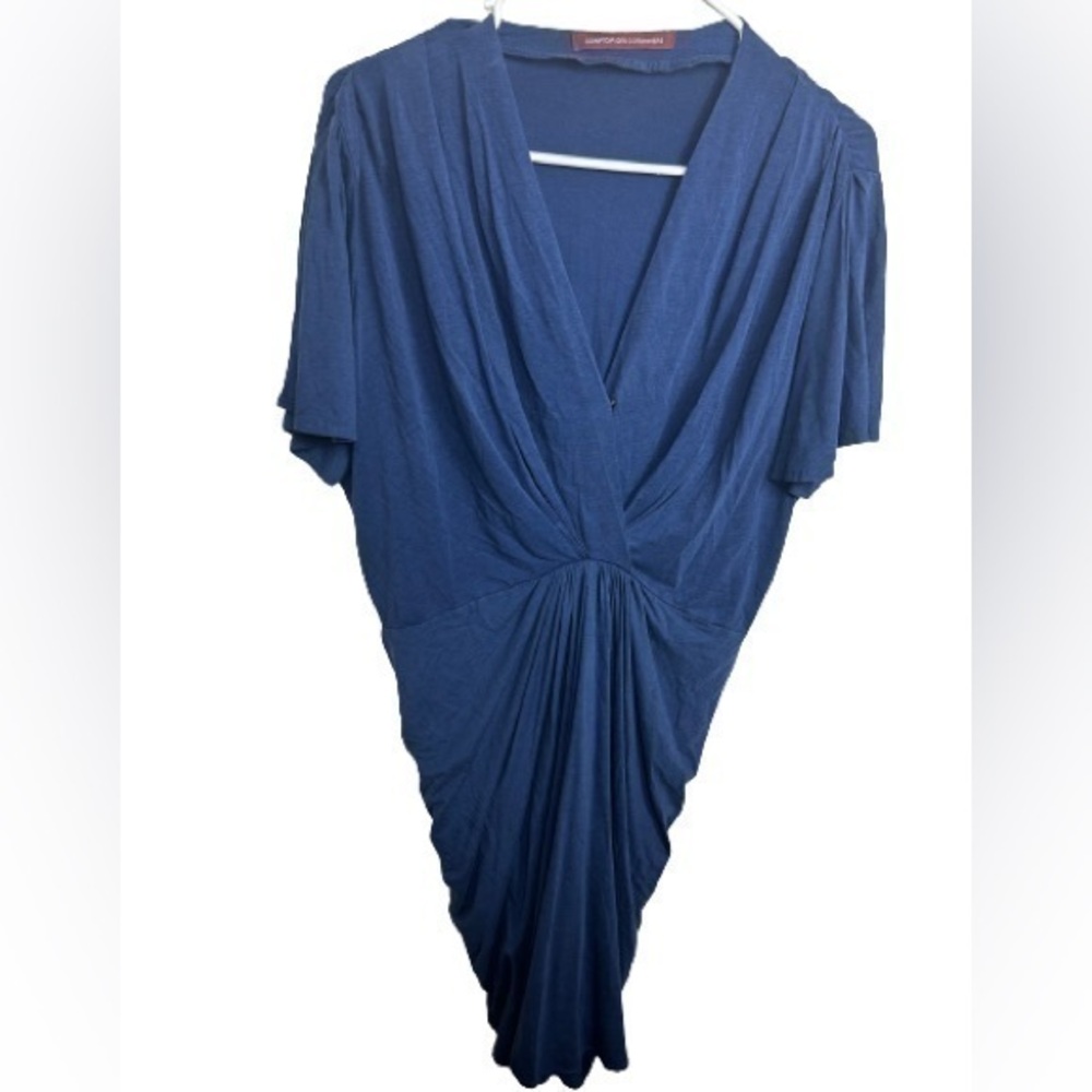 Comptoir des Cotonniers blue Griselle dress